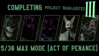 Project Readjusted 3 530 Act of Penance Mode Completed [upl. by Nosral]