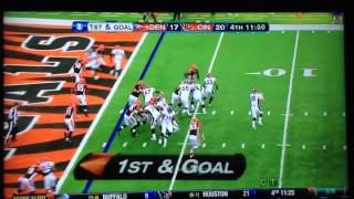 Peyton Manning Audible VS Bengals [upl. by Ynahpets782]