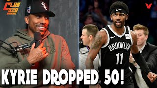 Jeff Teague recounts Kyrie Irving SCORING 50 on him in Brooklyn Nets debut  Club 520 Podcast [upl. by Bedwell]