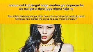 Easy Lyric SUNMI  HEROINE by GOMAWO Indo Sub [upl. by Leunad]