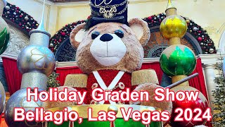 Las Vegas Bellagio Holiday Display 2024 [upl. by Graig862]