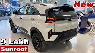 New TATA NEXON 2024 Updated New Model White Colour  Nexon 2024 Smart Plus S Review [upl. by Pasco268]