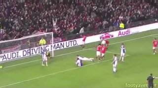 Dimitar Berbatov 5 goals vs Blackburn The Best [upl. by Nitsa719]