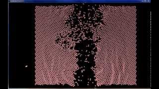 Molecular Dynamics Simulations Failure Strength of Graphene Grain Boundary [upl. by Accebber]