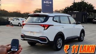 KIA CARENS PRESTIGE ₹ 11 Lakh  2024 Detailed Review CARENS PRESTIGE SECOND BASE MODEL ALL DETAILS [upl. by Adriena690]