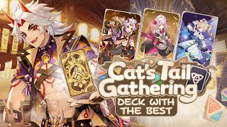 The Oni KING of the meta  Deck with the BEST S4 Cats Tail Gathering X GITCG [upl. by Naira]