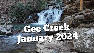 Gee Creek Hike January 2024 [upl. by Seem276]