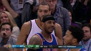 Rudy Gobert CAREER HIGH 35 Points in Utah  March 22 2017 [upl. by Homerus]