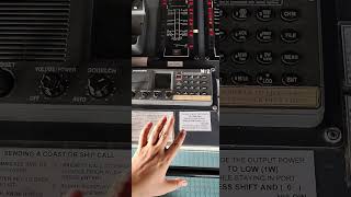 Ships VHF Very High Frequency Working  trending shorts merchantnavy vhf viralvideos ship [upl. by Ezar]