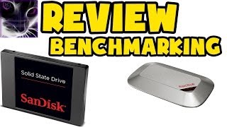 SanDisk SSD 128gb amp Memory Vault 8gb  Review  Benchmarking [upl. by Bannasch]