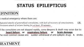 l12p2 status epilepticus [upl. by Nnalyrehc]