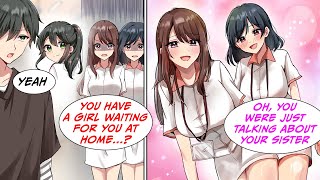 Manga Dub I explained to the nurses that the girl that lived with me is just my sister RomCom [upl. by Latoye]