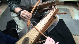 The Ash Grove  Tenor Bowed Psaltery Duet [upl. by Wolram]