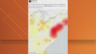 Verizon Fios outage impacting east coast cities [upl. by Adnil]