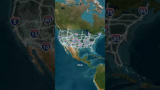 How Highways are Numbered 🚗 US Interstate Highways 🇺🇸 [upl. by Onitsoga456]