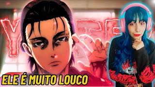 REACT MITAGENS DO EREN YEAGER Attack On Titan  TATAKAE TATAKAE  ‹Mazinho› [upl. by Emlin]