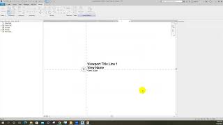 RevitViewport Title Family Creation Tutorial Part 1 [upl. by Adlih]