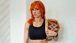 Becky Lynch reveals a new haircut ahead of WrestleMania 38 [upl. by Doownil]