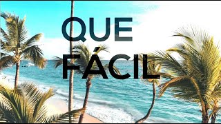 Que Fácil  Andy CM feat Lucian Colareza amp Aloy Lyric Video [upl. by Darcy]