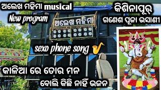 ❗ଅଲେଖ ମହିମା musical❗Kaliyare Tora Mana boli kichi nahi Bhajan sexophone song🎷 New programchnvlogger [upl. by Hollyanne]