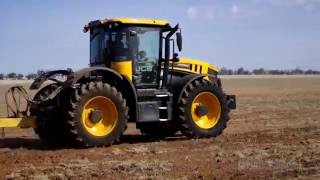 JCB 4220 tractor review  Farms amp Farm Machinery [upl. by Ruben]