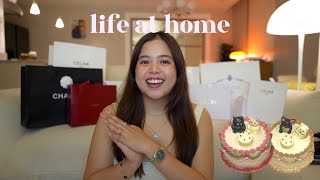 Life at Home vlog ⏤ october recap bday surprise bangkok amp birthday haul and diary dump 💌 [upl. by Dalury947]