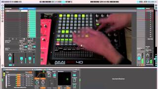 FX Stepper Akai APC40 Step sequencer for Effects in Ableton Live [upl. by Gualterio]