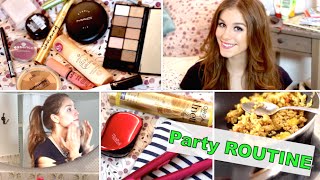 Party ROUTINE ♡ Glam Look  Abendroutine danach [upl. by Dnana497]