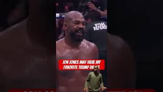 🗣️Jon Jones does the Trump dance🕺 🇺🇸 ufc mma trump donaldtrump trumpdance dance jonjones [upl. by Nahgiem]