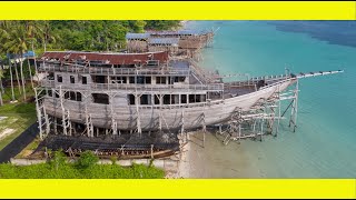 Indonesias wooden SailBoat builders Traditional handmade masterpieces  Ep 261 [upl. by Flowers233]