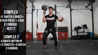 Complex Snatch con KETTLEBELL  VIDEO 2 [upl. by Shoshanna]