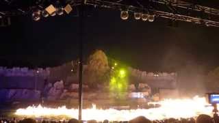 Fantasmic Mickey amp the Dragon  Disneys Hollywood Studios [upl. by Corley819]