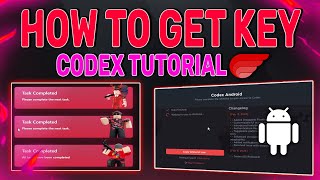 How To Get Codex Mobile Roblox ExploitExecutor Key  Free Roblox iOSAndroid Executor [upl. by Pagas89]