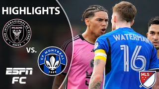 LATE DRAMA 🚨 Montreal Impact vs Inter Miami  MLS Highlights  ESPN FC [upl. by Alvie]