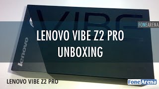 Lenovo Vibe Z2 Pro Unboxing [upl. by Eiraminot]