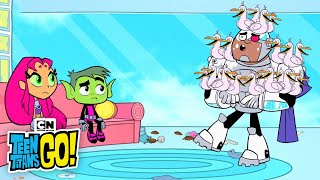 Titan Tower Takeover  Teen Titans Go  Cartoon Network [upl. by Yttisahc]