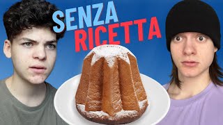 Cuciniamo SENZA RICETTA UN PANDORO Altro che Iginio Massari [upl. by Tail]