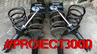 Eibach Pro Kit Lowering Springs Install  3000GT [upl. by Cthrine]