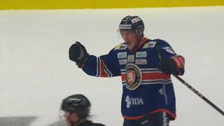 Joel Persson 1G vs Frölunda HC  SHL  Oct 4 2018 [upl. by Noryk]