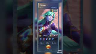 Novaria gameplay mobilelegends [upl. by Hgeilhsa]