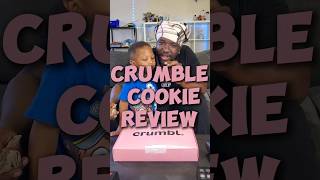 Crumble cookie review youtubeshorts shorts crumblecookie CrumblCookies food viralvideo fyp [upl. by Ellata]