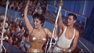 TRAPEZE 1956 film highlights  Gina Lollobrigida Tony Curtis [upl. by Shelman273]