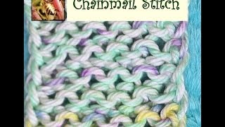 Loom Knitting  Chainmail Stitch [upl. by Koh]