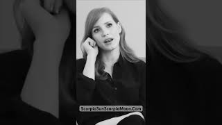 Jessica Chastain  Scorpio Moon amp Rising Series [upl. by Willa]