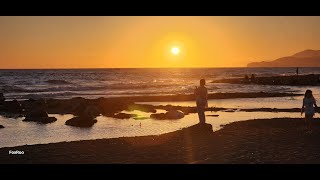 Sunset at Kayacik Beach Dalaman Turkiye [upl. by Nivlac103]