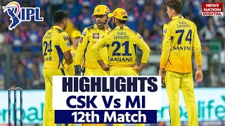 Mi vs CSK IPL 2023 Full Match Highlights Mumbai Indians Vs Chennai IPL 2023 Highlights [upl. by Enilrahc841]