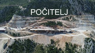 Koridor 5CGradilište Počitelj Mostovi Tuneli Vijadukti [upl. by Leiahtan]