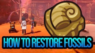 How To Restore Fossils in Pokemon Sword and Shield [upl. by Attekram516]