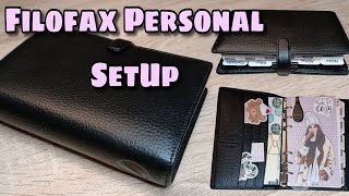 Filofax Personal Finsbury SetUpdeutsch filofax setup flipthrough [upl. by Ahsatel]