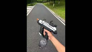 Hot Selling UZI Songkran Electric Squirt Shooting Gun Toys Summer Outdoor Pool Blaster Water Gun Toy [upl. by Wandy]